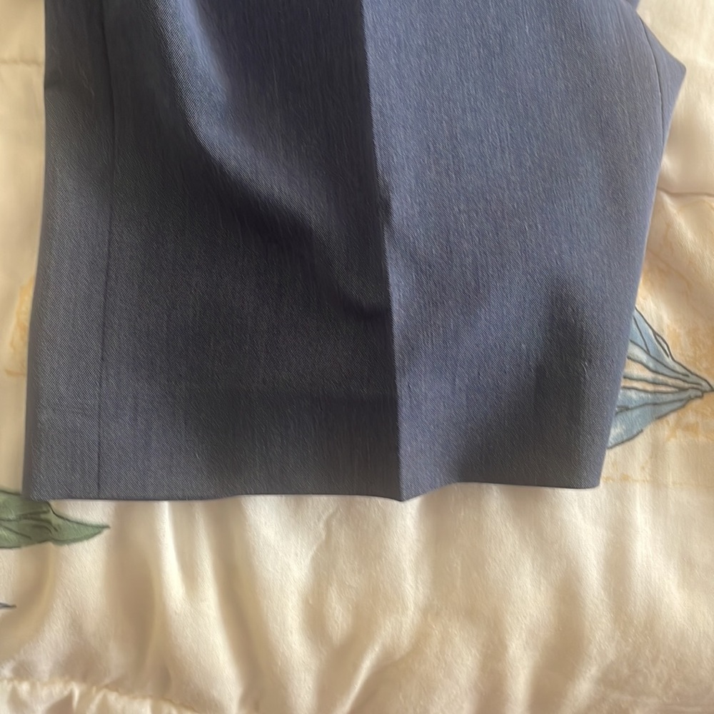 Mens nautica 38x32 blue dress flat front dress pants - Picture 5 of 5